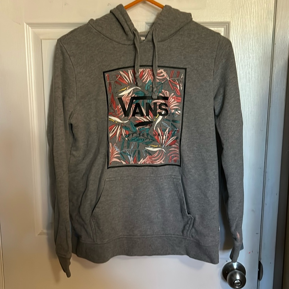 VANS size Medium grey hoody